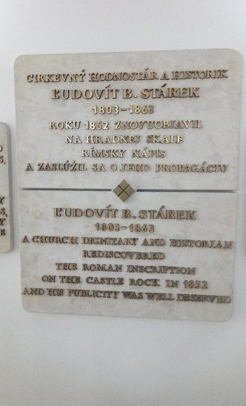 Roman inscription-Trencin必去景点