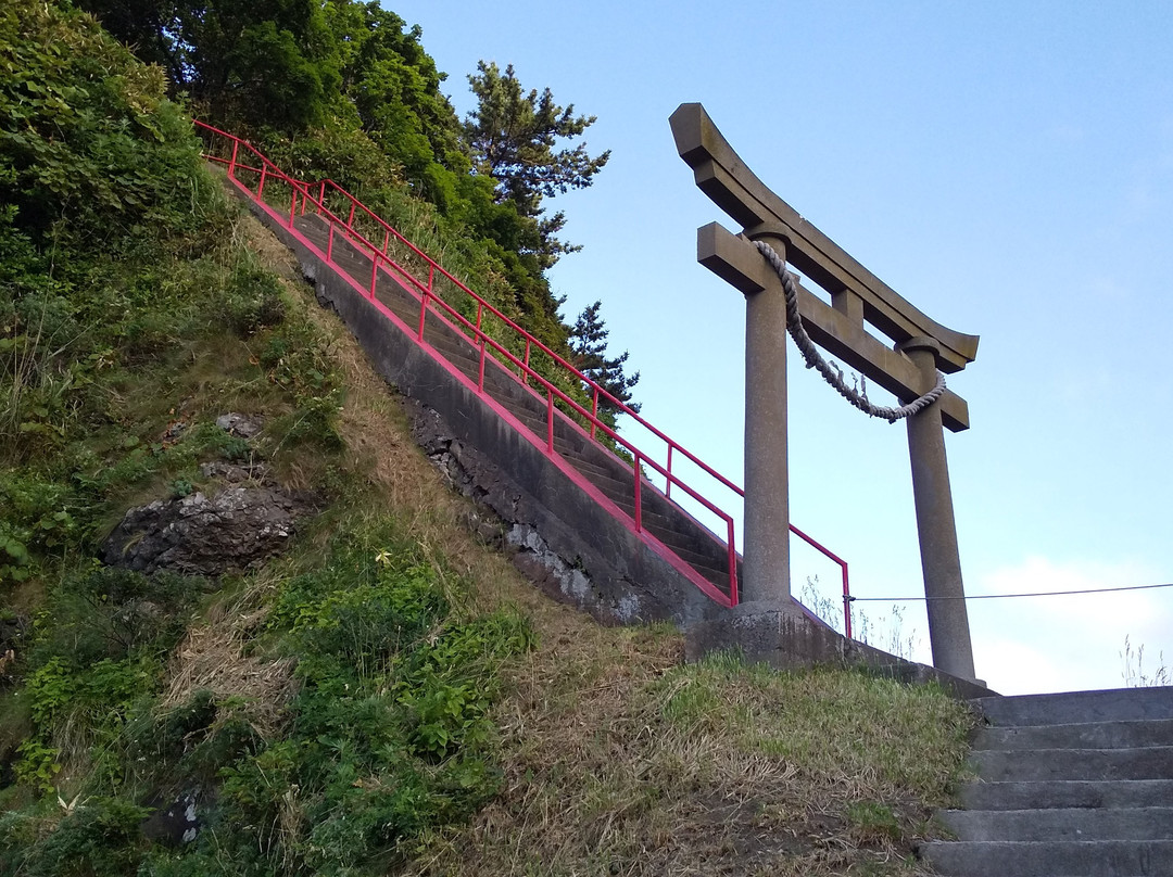 Miyatsu Bentengu Shrine-奥尻町必去景点