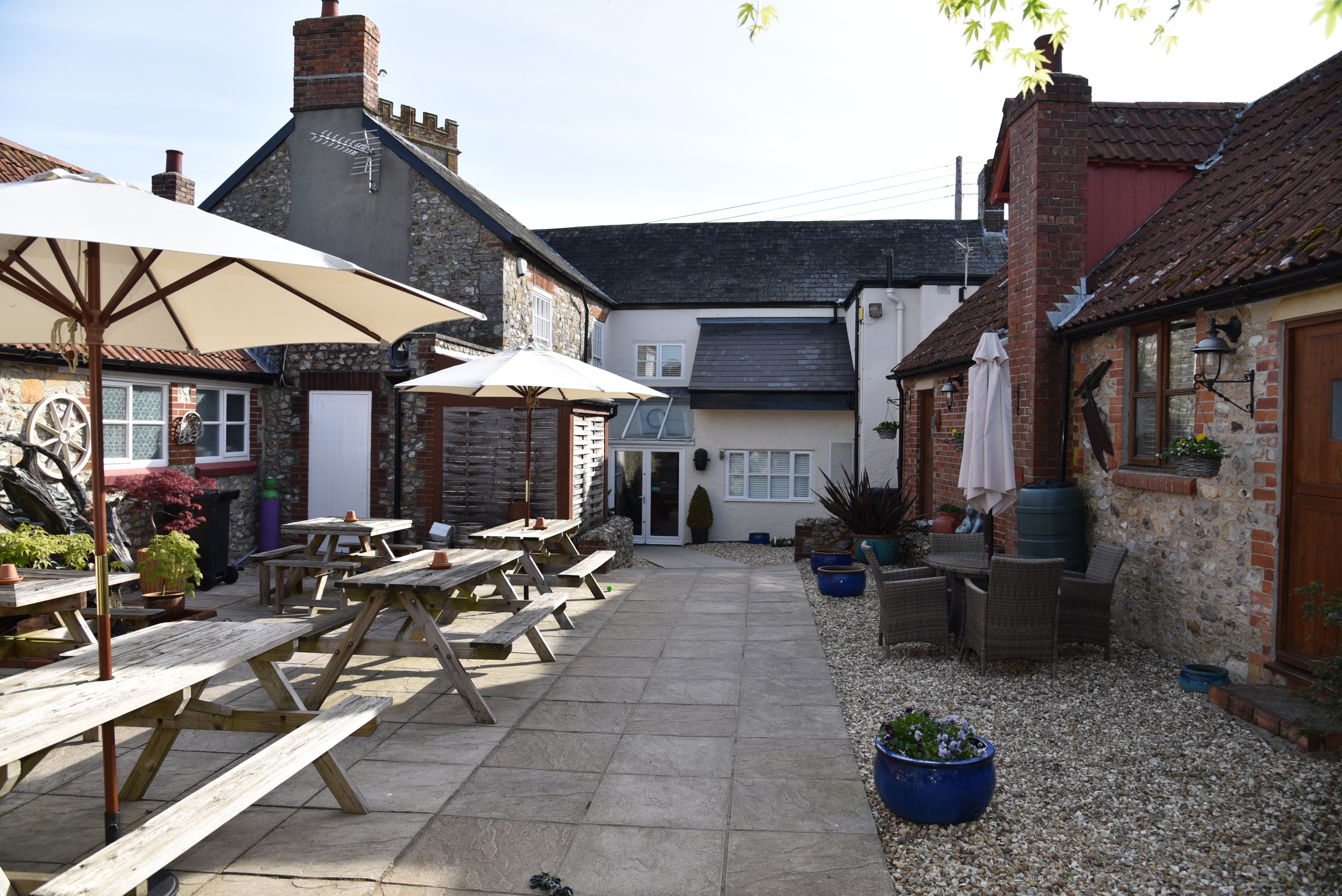 The Old Inn Hawkchurch-浴室