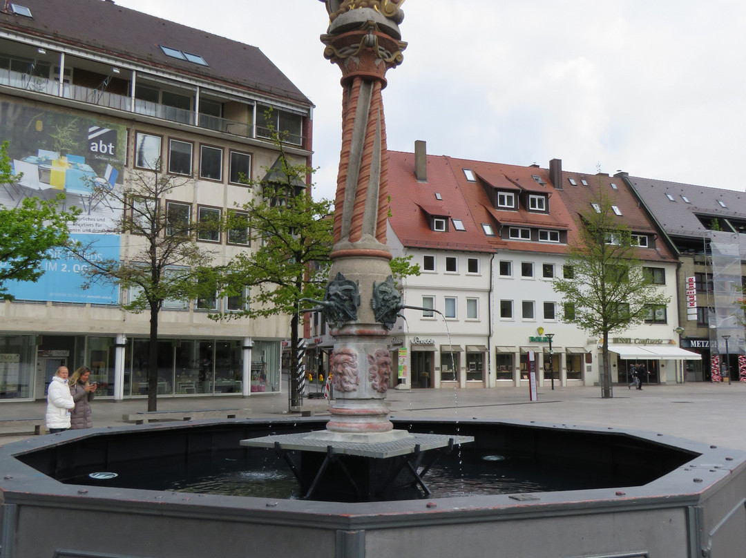 Löwenbrunnen-乌尔姆必去景点