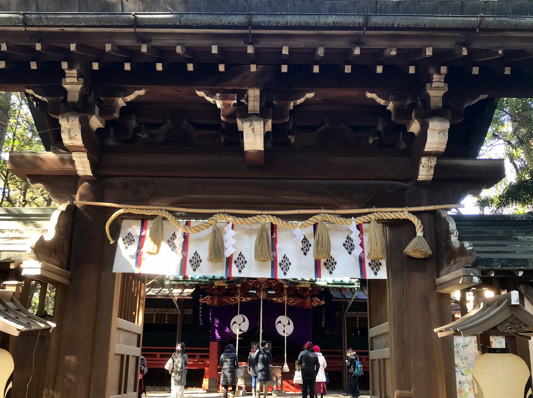 冰川神社-Akasaka必去景点