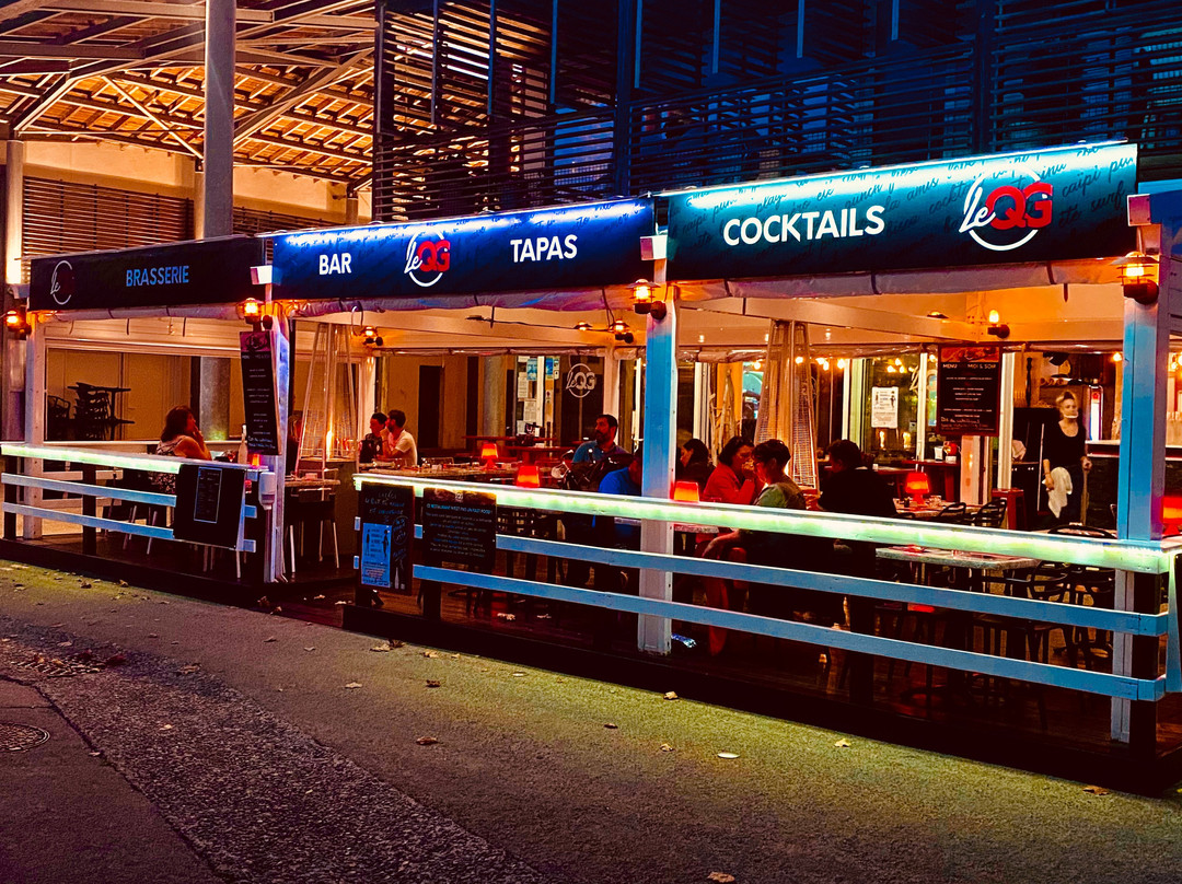 Restaurant Bar Tapas Le Q.G. BISCA Plage