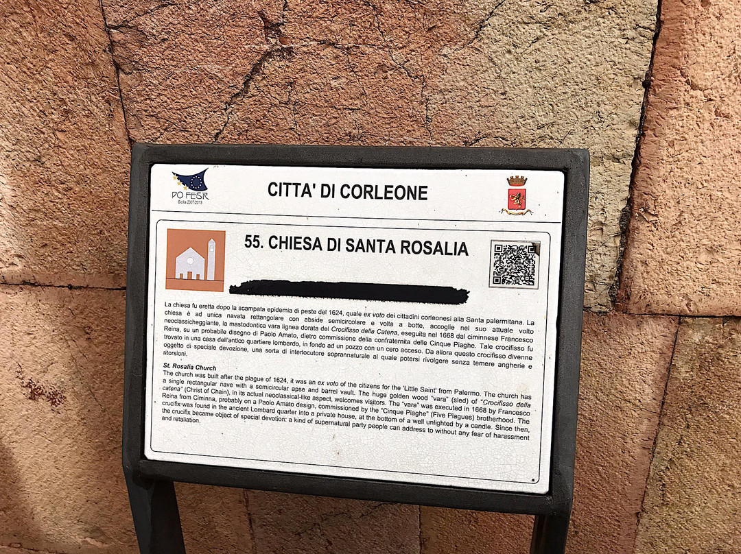 Chiesa di Santa Rosalia-Corleone必去景点