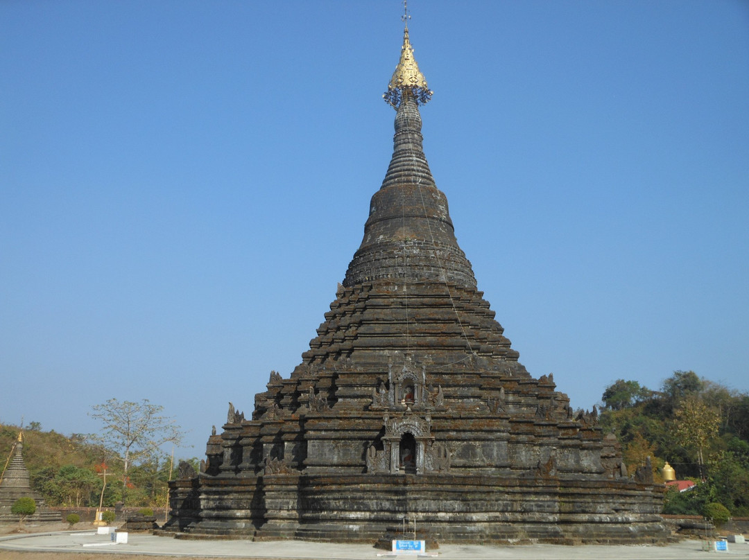 Sakya Man Aung Pagoda-Mrauk U必去景点