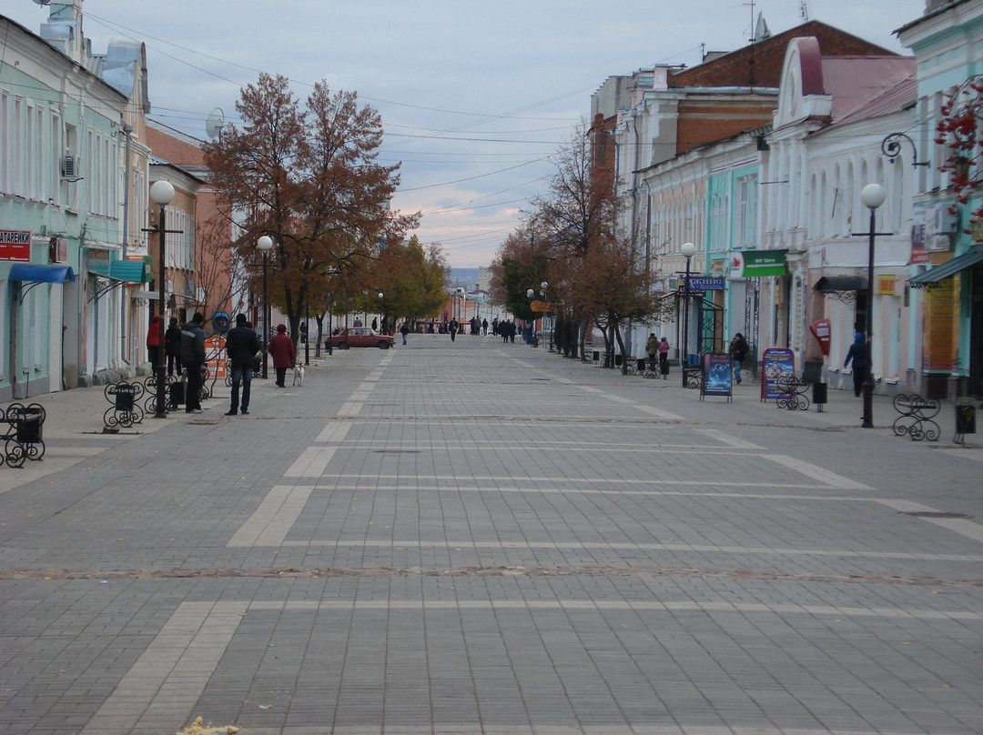 Pedestrianized street-Yelets必去景点