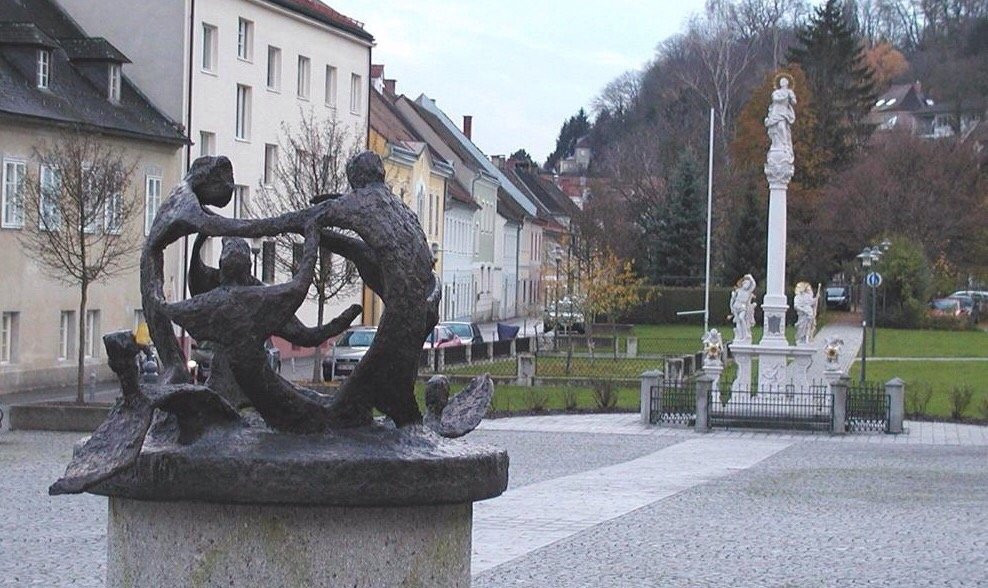 Brunnen am Wieserfeldplatz-施泰尔必去景点
