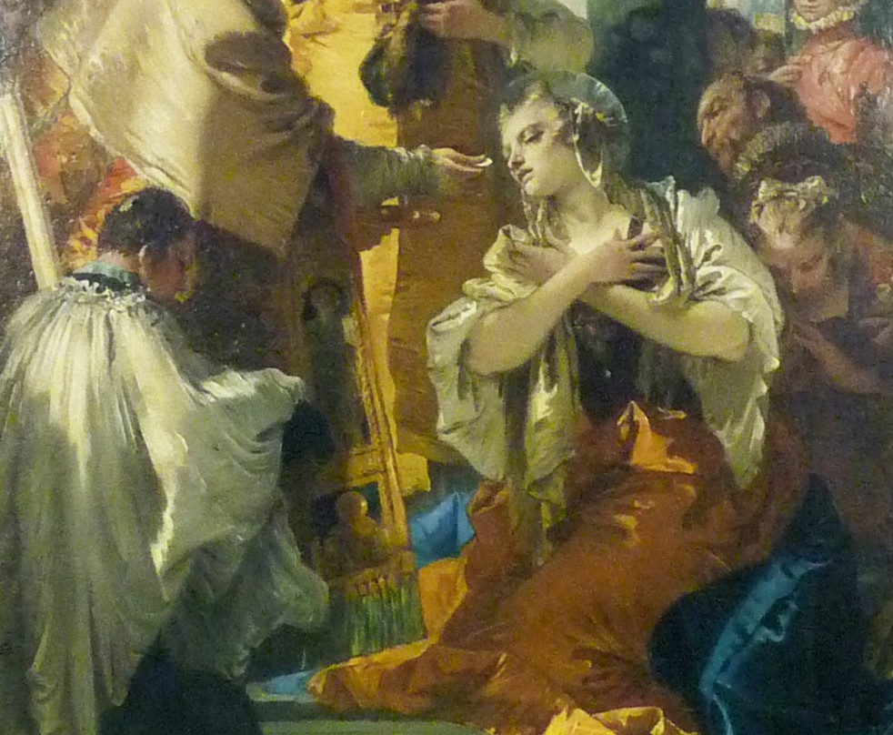 La Comunione di Santa Lucia del Tiepolo-威尼斯必去景点
