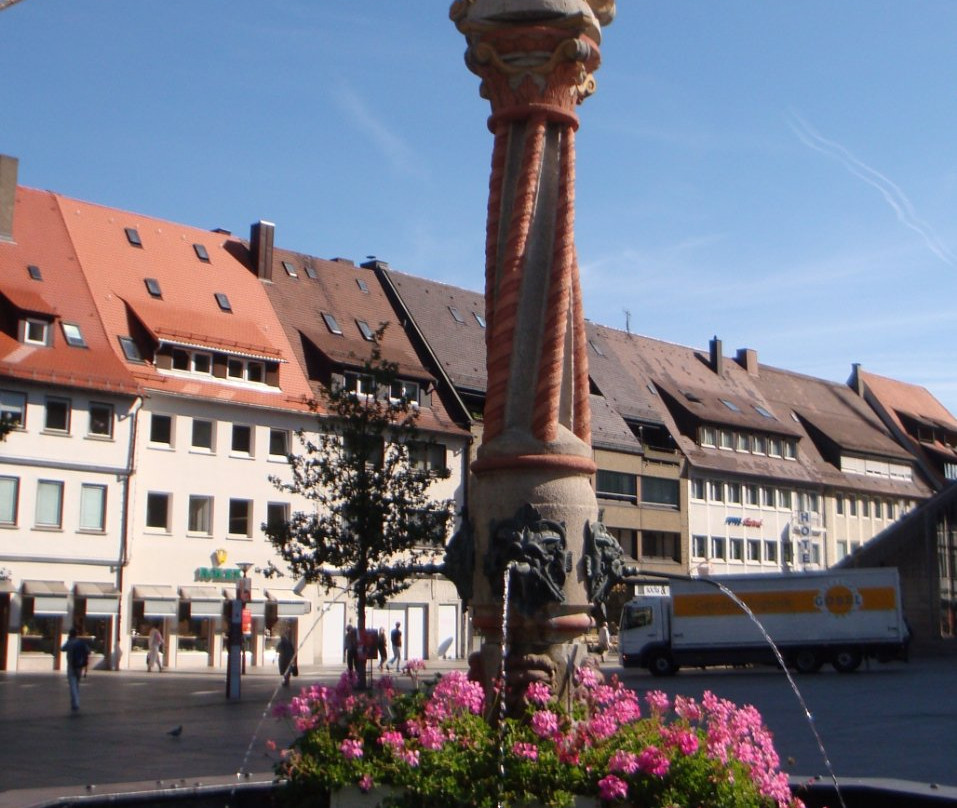 Löwenbrunnen-乌尔姆必去景点
