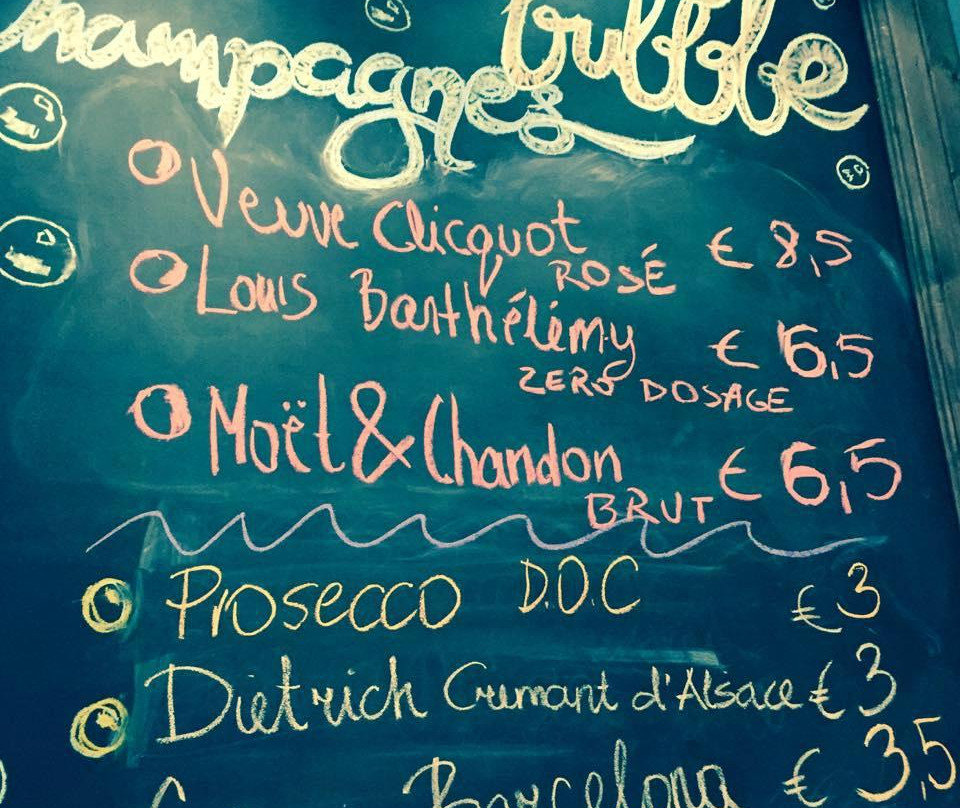 The Bubbles. Champagneria-维尔纽斯必去景点