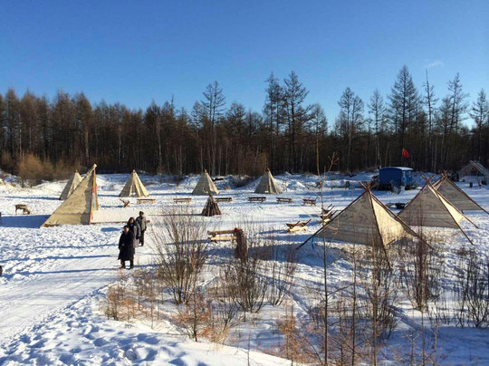 根河敖鲁古雅使鹿部落-根河市必去景点