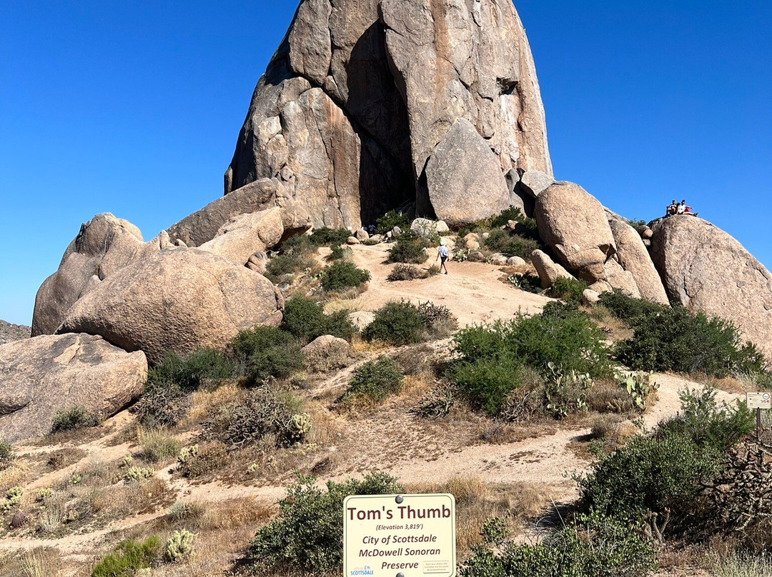 Tom's Thumb Trailhead-斯科茨代尔必去景点