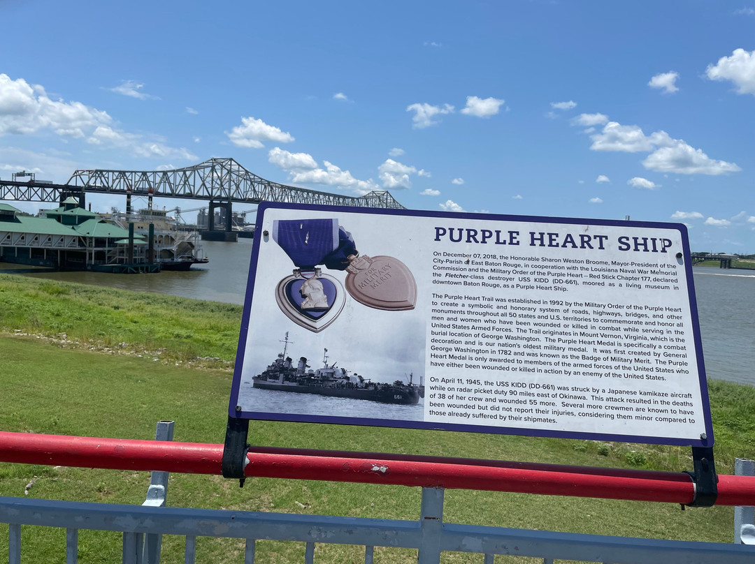 USS Kidd-巴吞鲁日必去景点