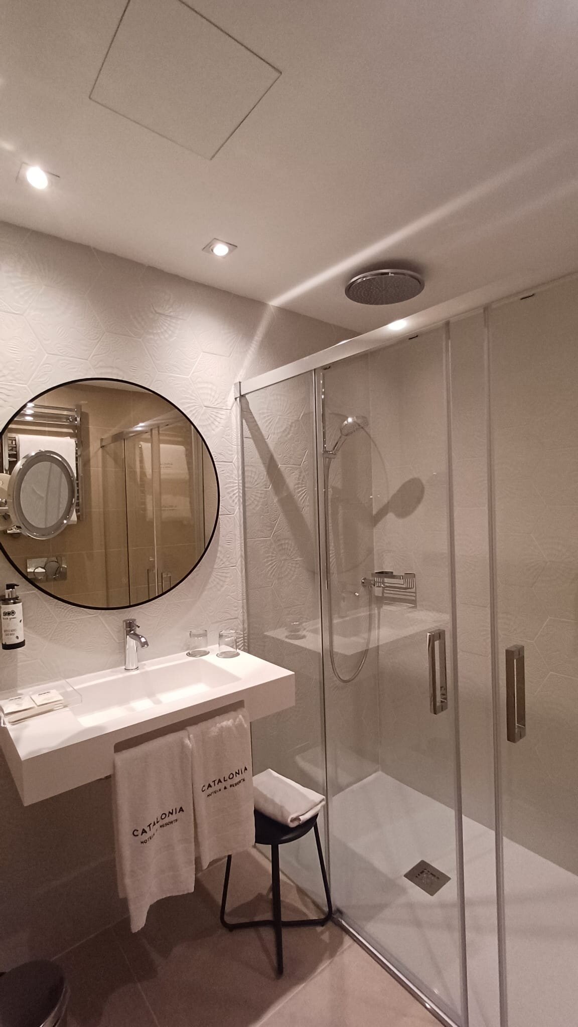 加泰罗尼亚卡斯泰尔奴酒店-浴室