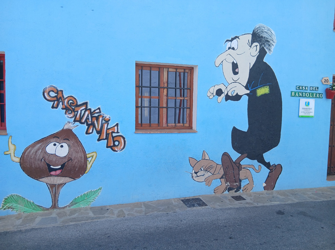 Juzcar, Malaga. El pueblo de los pitufos.-胡斯卡尔镇必去景点