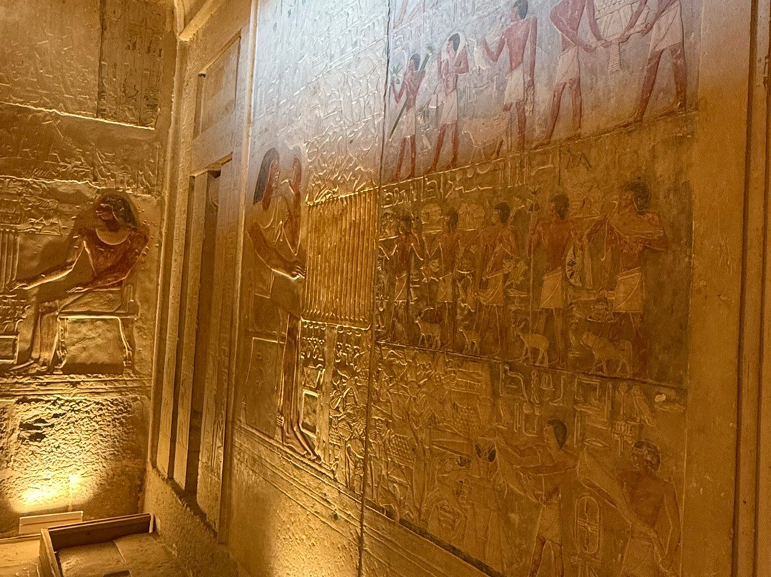 Mastaba of Ptah-Hotep and Akhti-Hotep-Saqqara必去景点