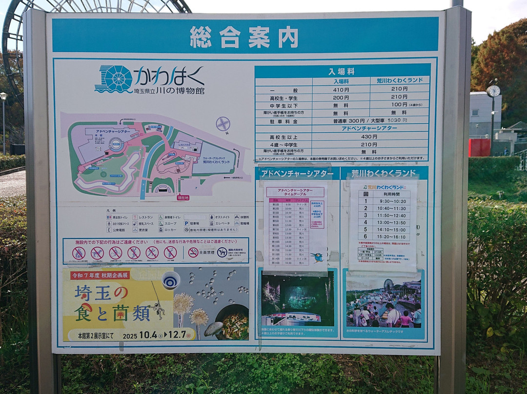 Saitama Museum of Rivers-寄居町必去景点