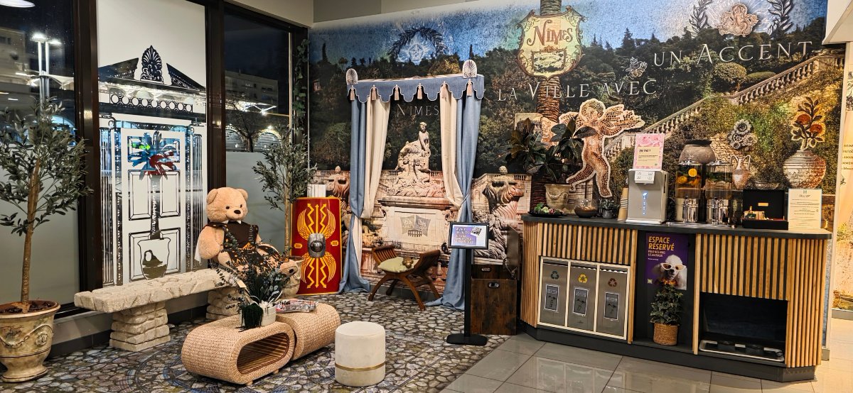 宜必思尚品尼姆中心火车站酒店-浴室