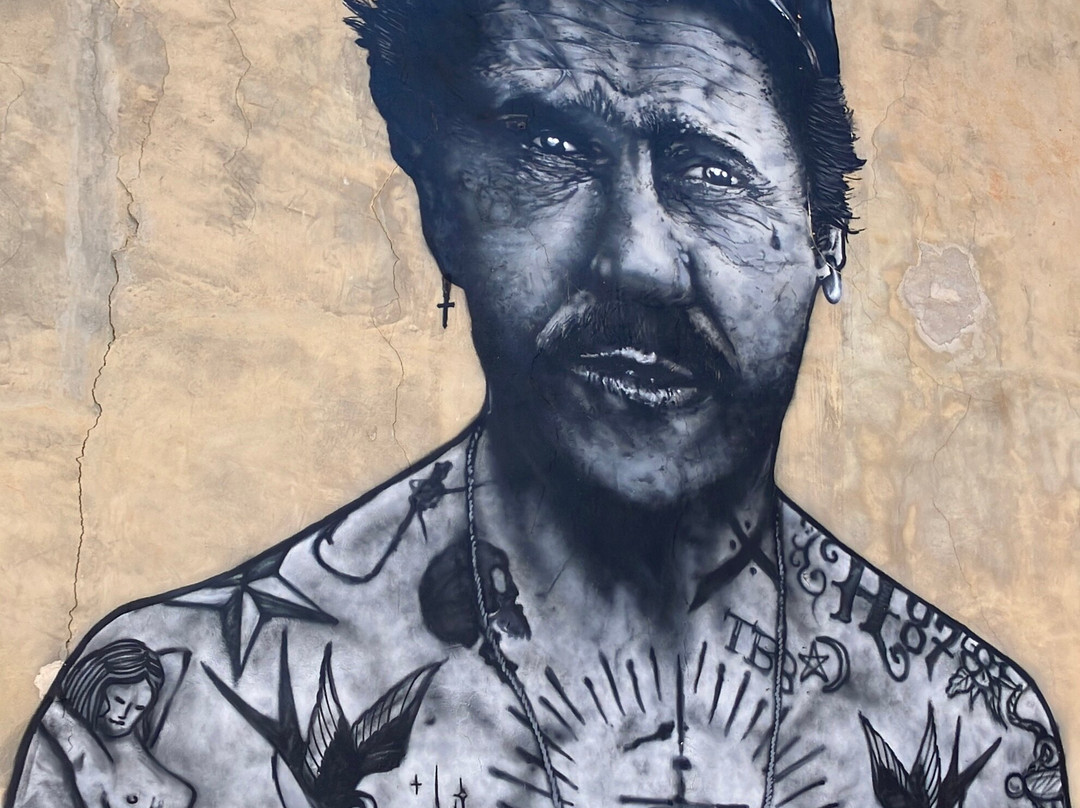 Mural Marinero Tatuado und andere-Villajoyosa必去景点