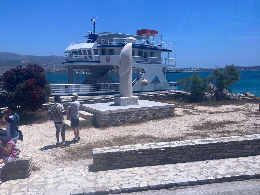 Marble Head Statue, Antiparos Port