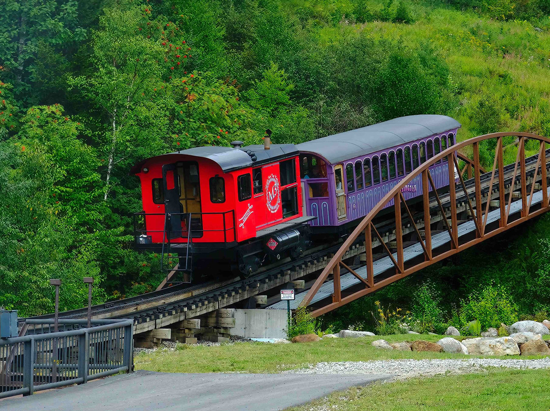 华盛顿山登山小火车-布雷顿森林必去景点