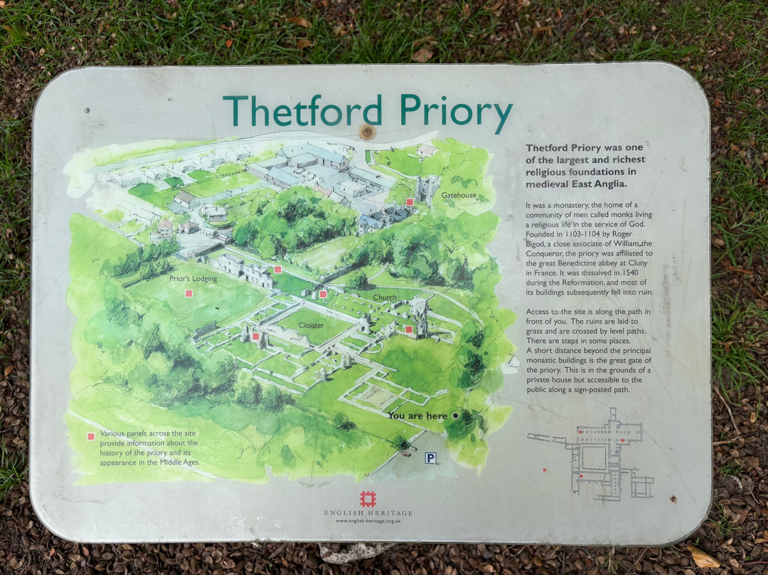 Thetford Priory-塞特福德必去景点