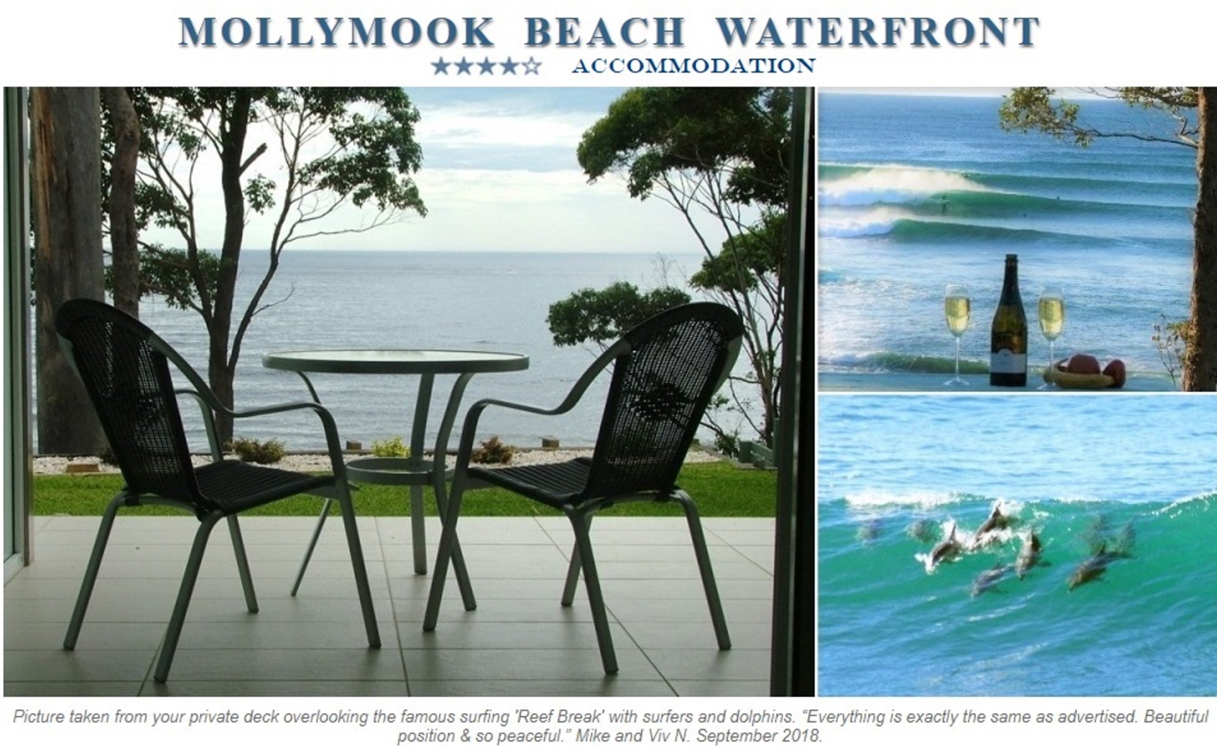 Mollymook Beach Waterfront-官方