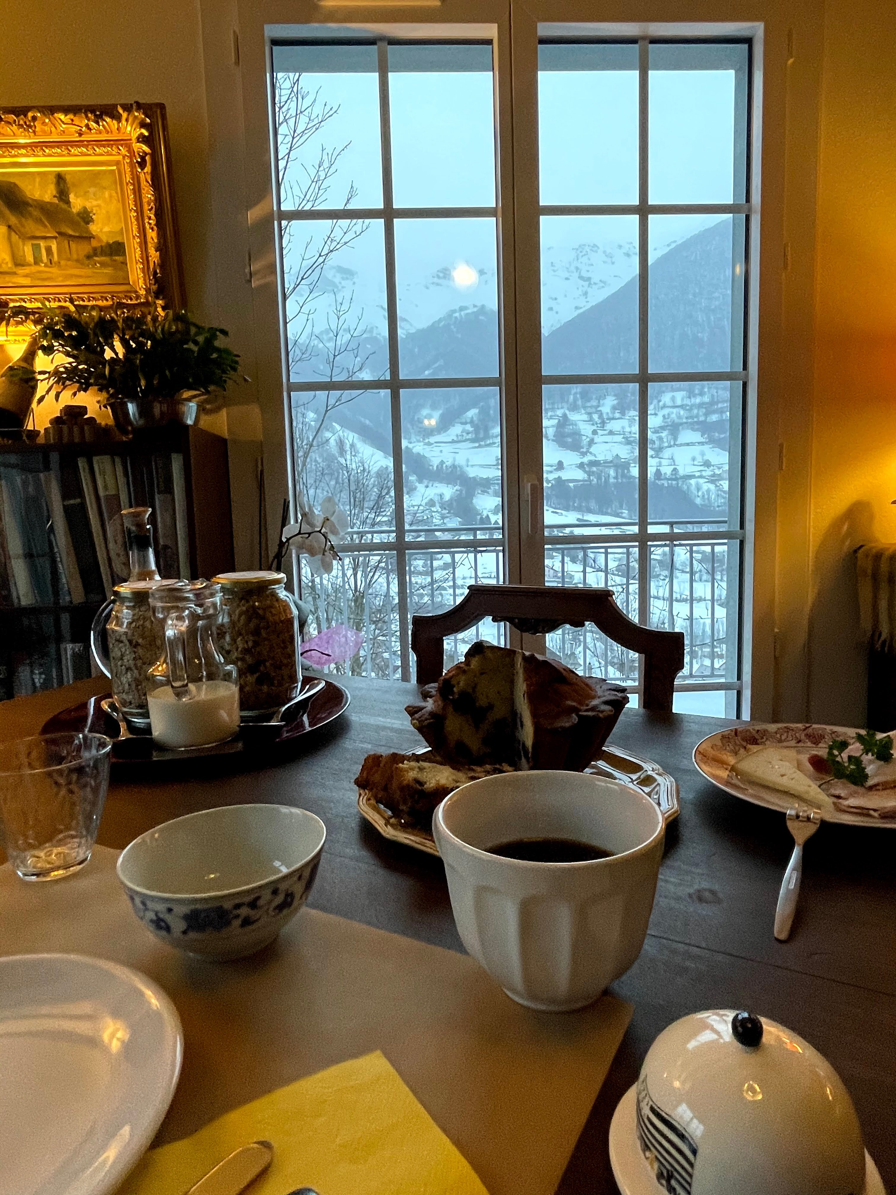 LE CLOT DE LA HOUNT CHAMBRES ET TABLE D'HÔTE-餐饮