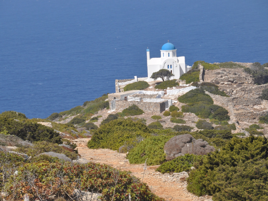 Pyrgos of Ancient Arkezini-Amorgos必去景点