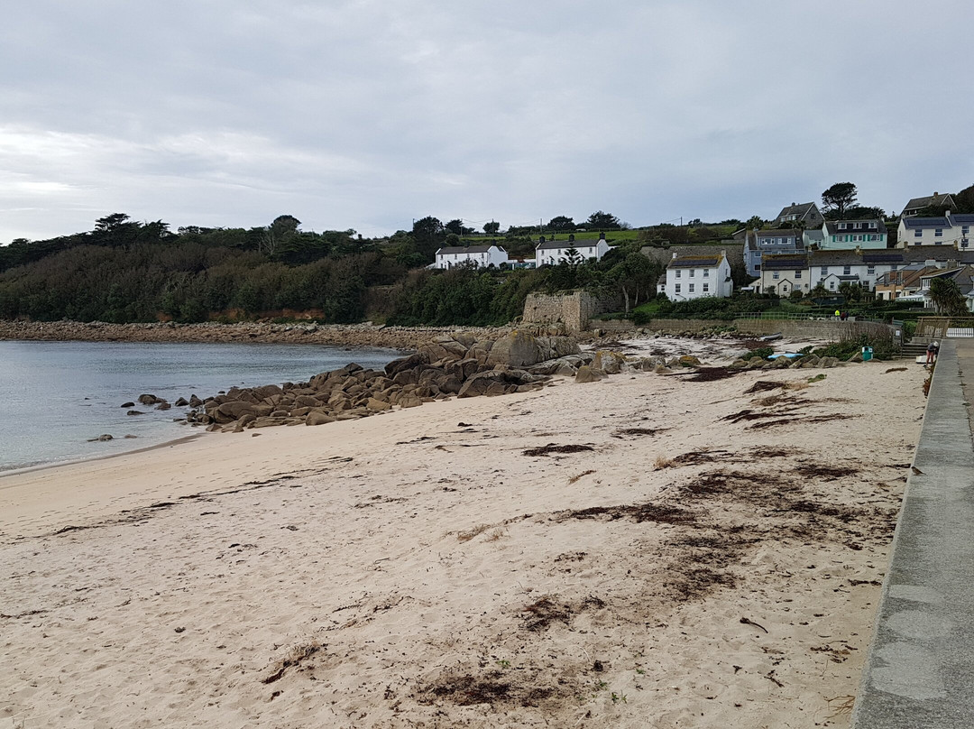 Porthcressa Beach-Hugh Town必去景点