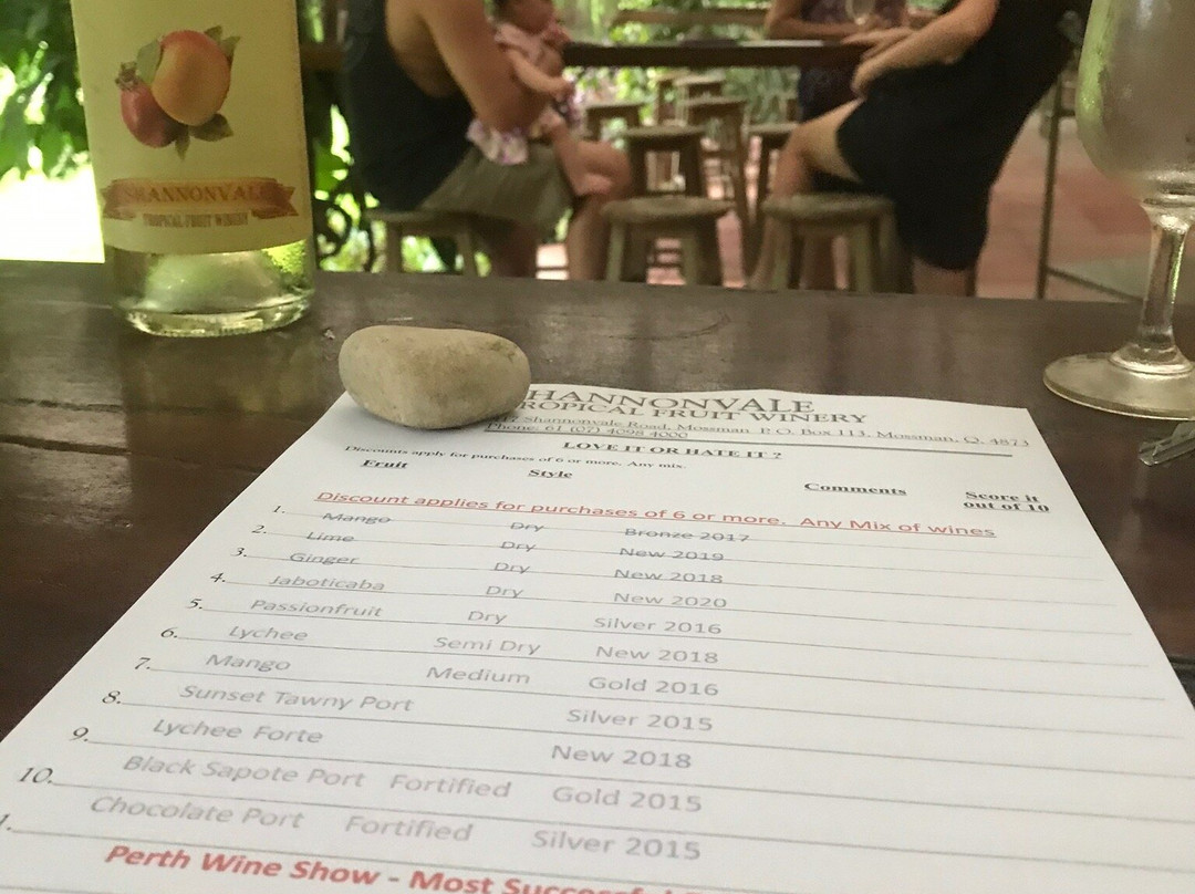 Shannonvale Tropical Fruit Winery-Mossman必去景点