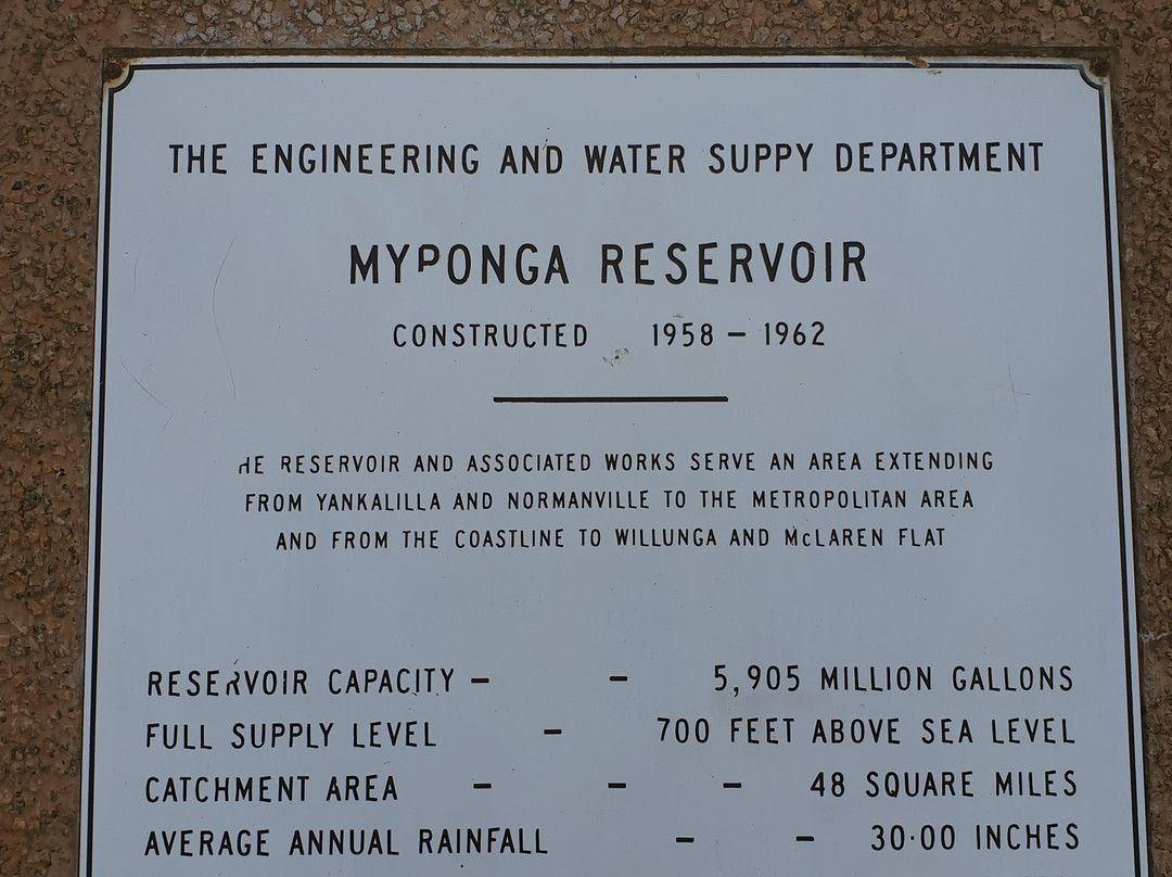 Myponga Reservoir Lookout景点图片
