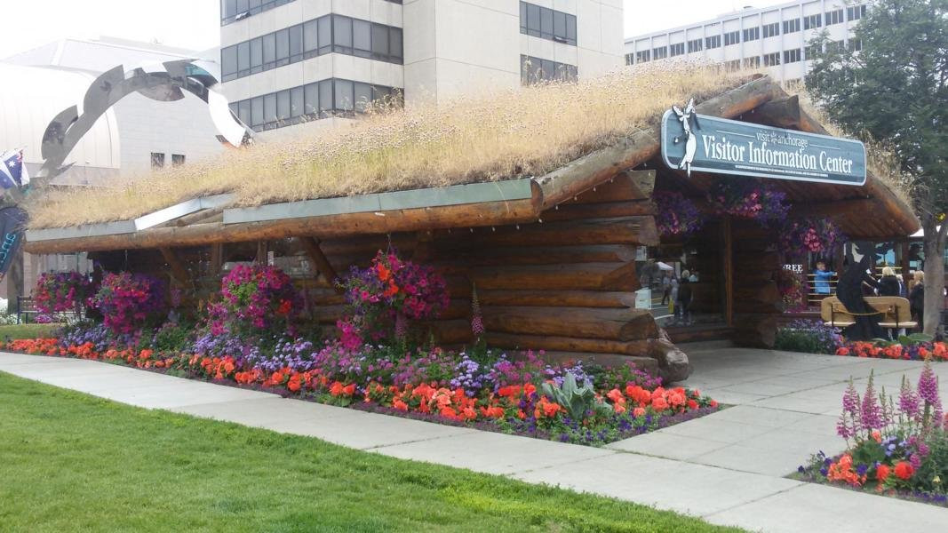 Visit Anchorage Log Cabin Visitor Information Center景点图片