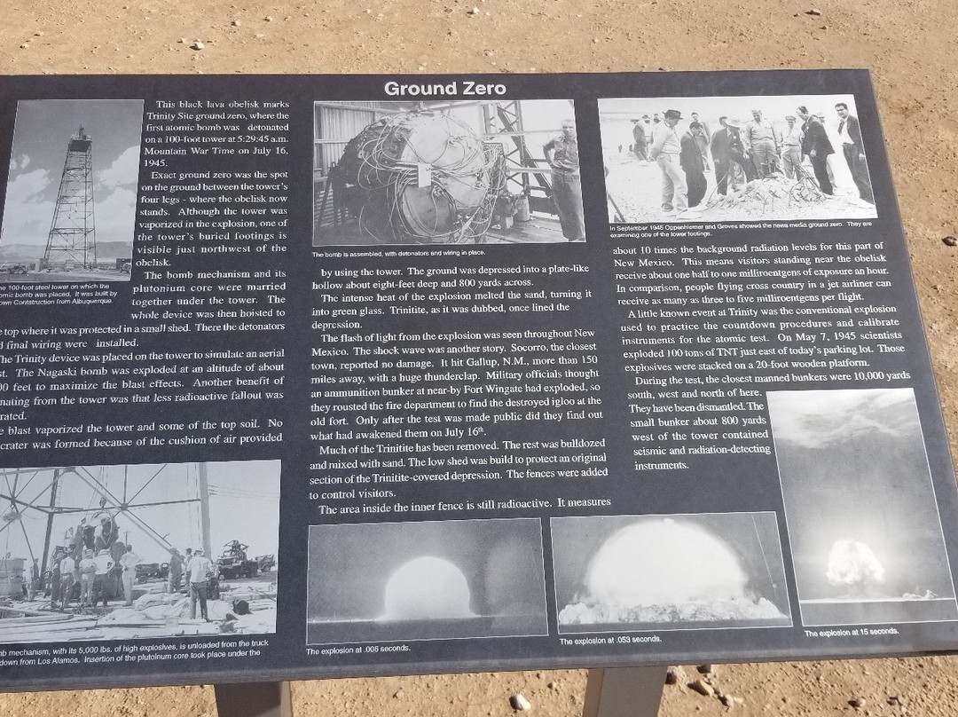 White Sands Missile Range Trinity Site-San Antonio必去景点