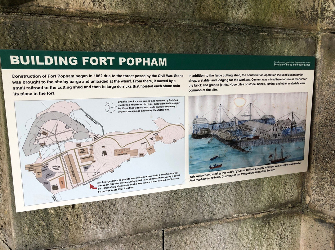 Fort Popham State Historic Site景点图片