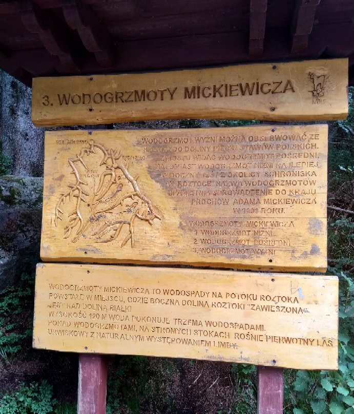 Wodogrzmoty Mickiewicza - Waterfall景点图片