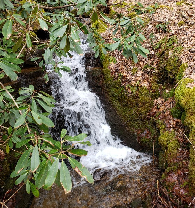 Backbone Rock Waterfall景点图片