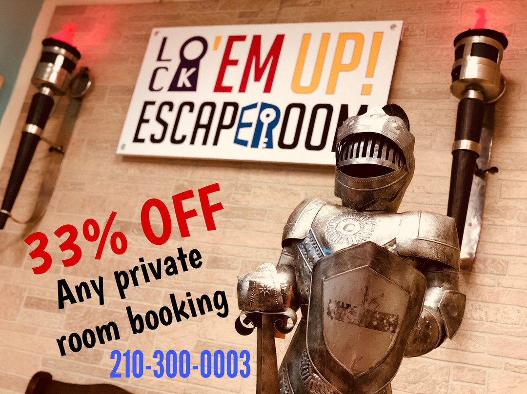 Lock'em Up Escape Rooms-圣安东尼奥市必去景点