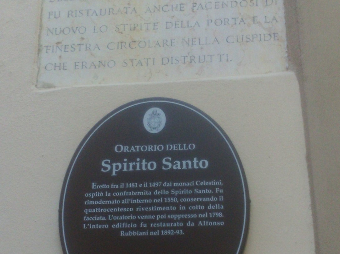 Oratorio Spirito Santo景点图片