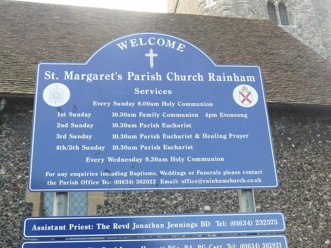 St Margaret's Church-Rainham必去景点