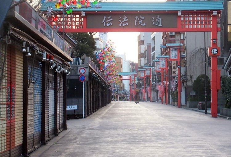 浅草传法院通(大街)-Asakusa必去景点