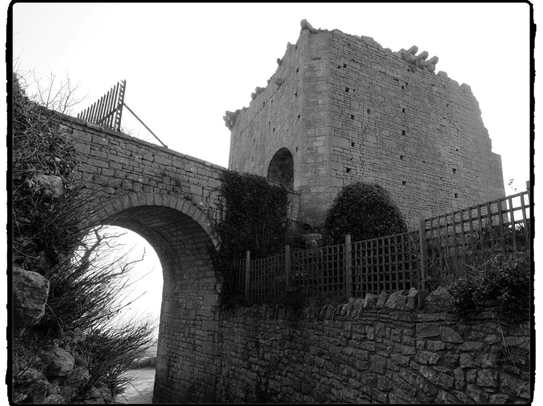 Rufus Castle-Isle of Portland必去景点