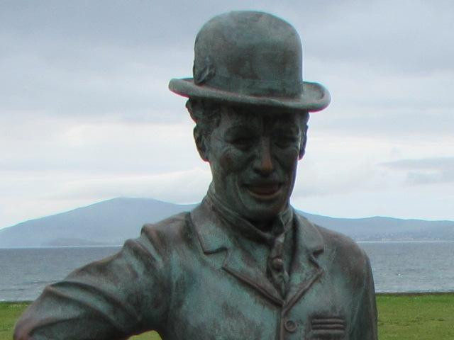 Charlie Chaplin Statue-Waterville必去景点