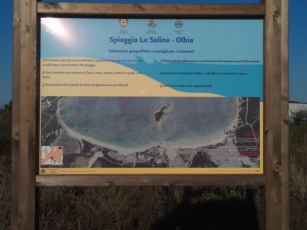 Spiaggia Saline-奥尔比亚必去景点