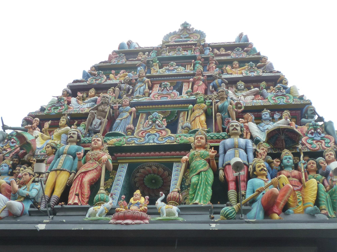 马里安曼兴都庙-曼谷必去景点