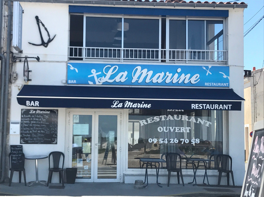 Saint Nazaire sur Charente餐馆和美食-La Marine