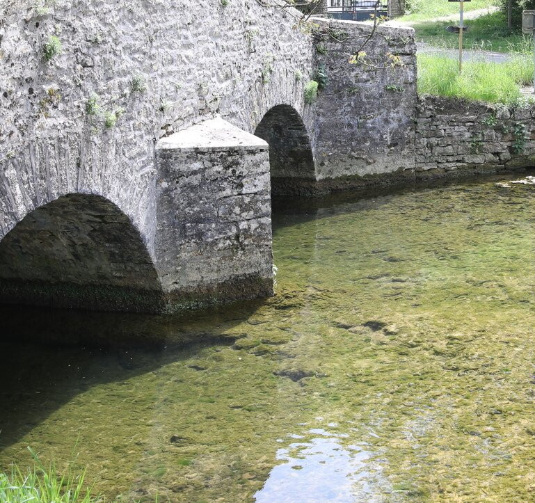 Vieux pont sur la Seille景点图片