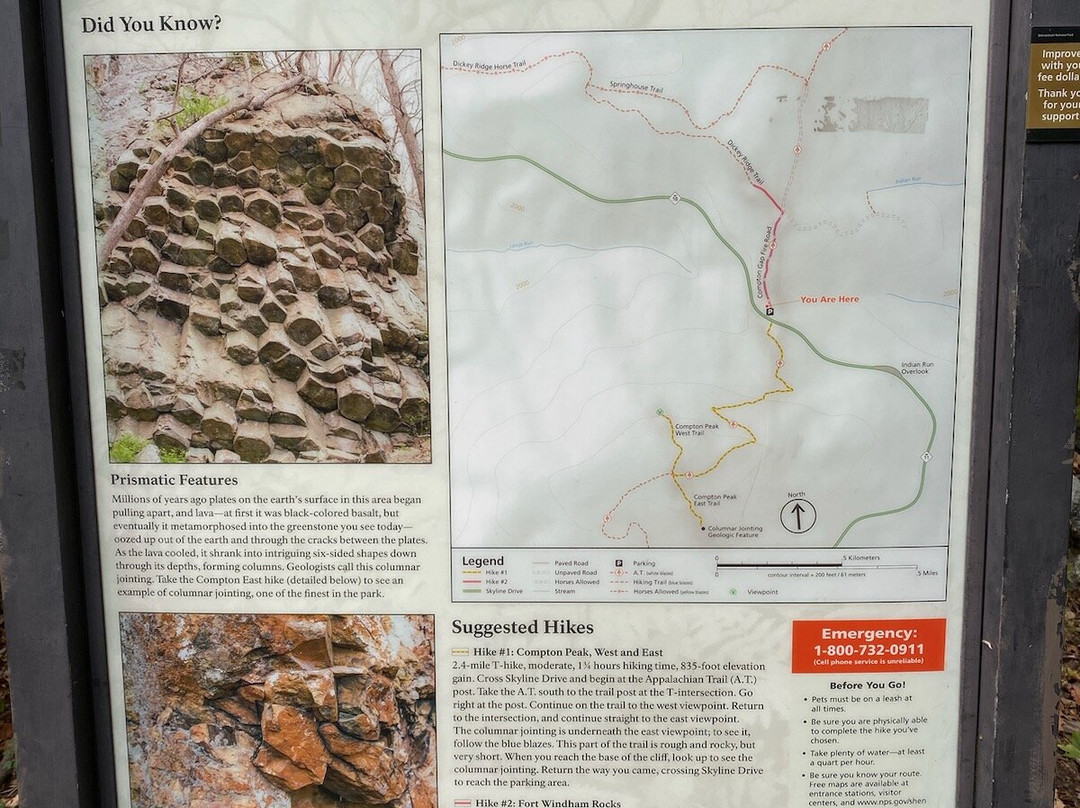 Compton Gap Trail In Shenandoah National Park-卢雷必去景点