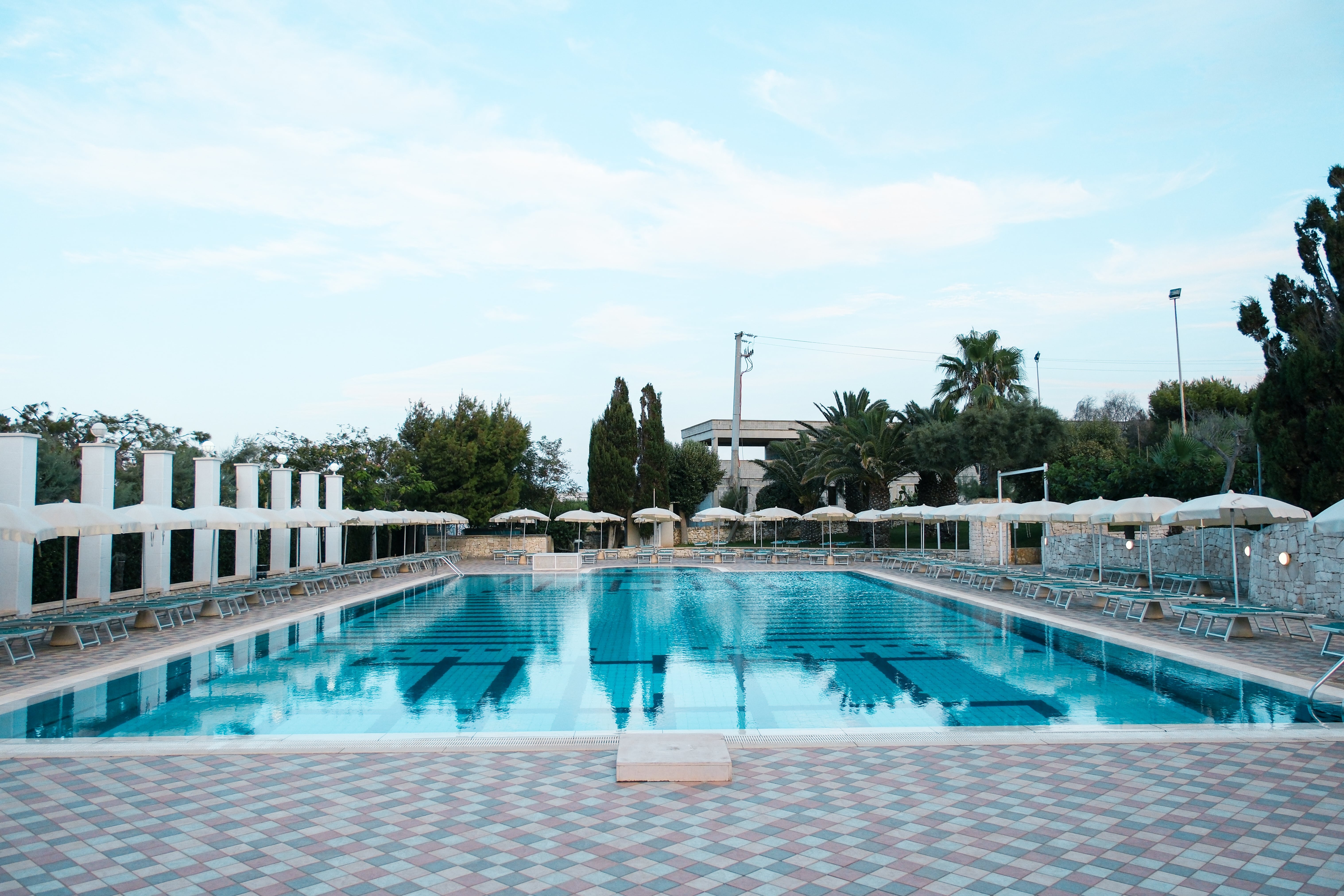 Beach Hotel Scoglio Degli Achei-泳池