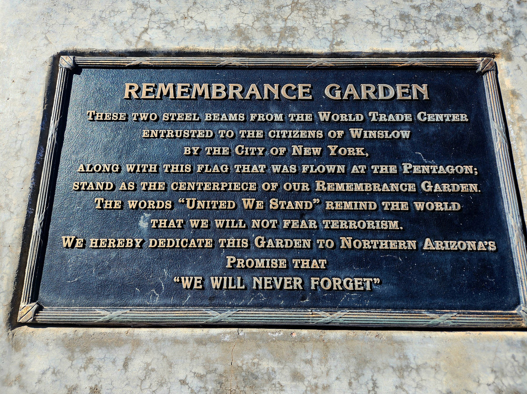 9/11 Remembrance Garden-温斯洛必去景点