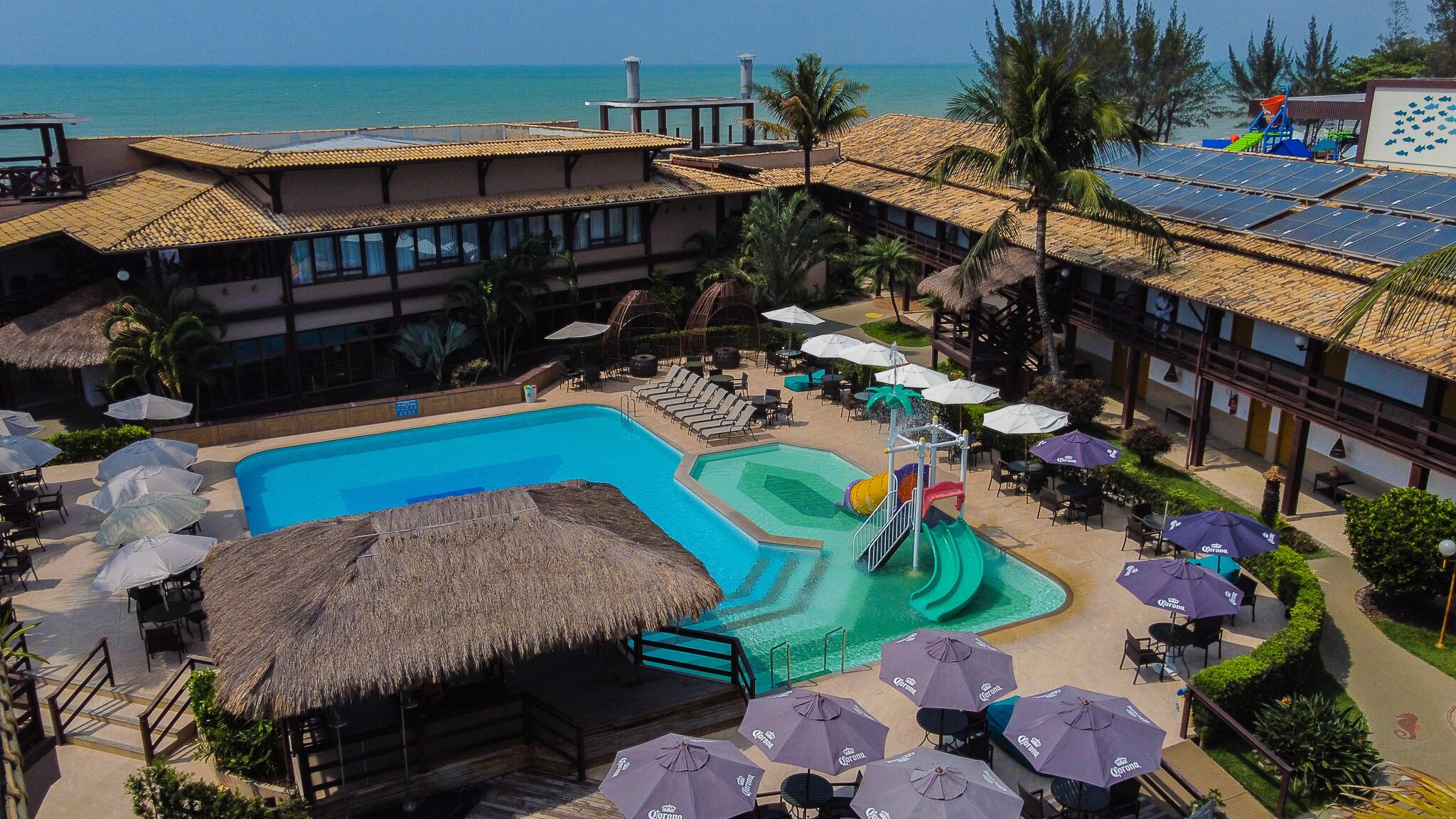 Hotel Vilarejo Praia-泳池
